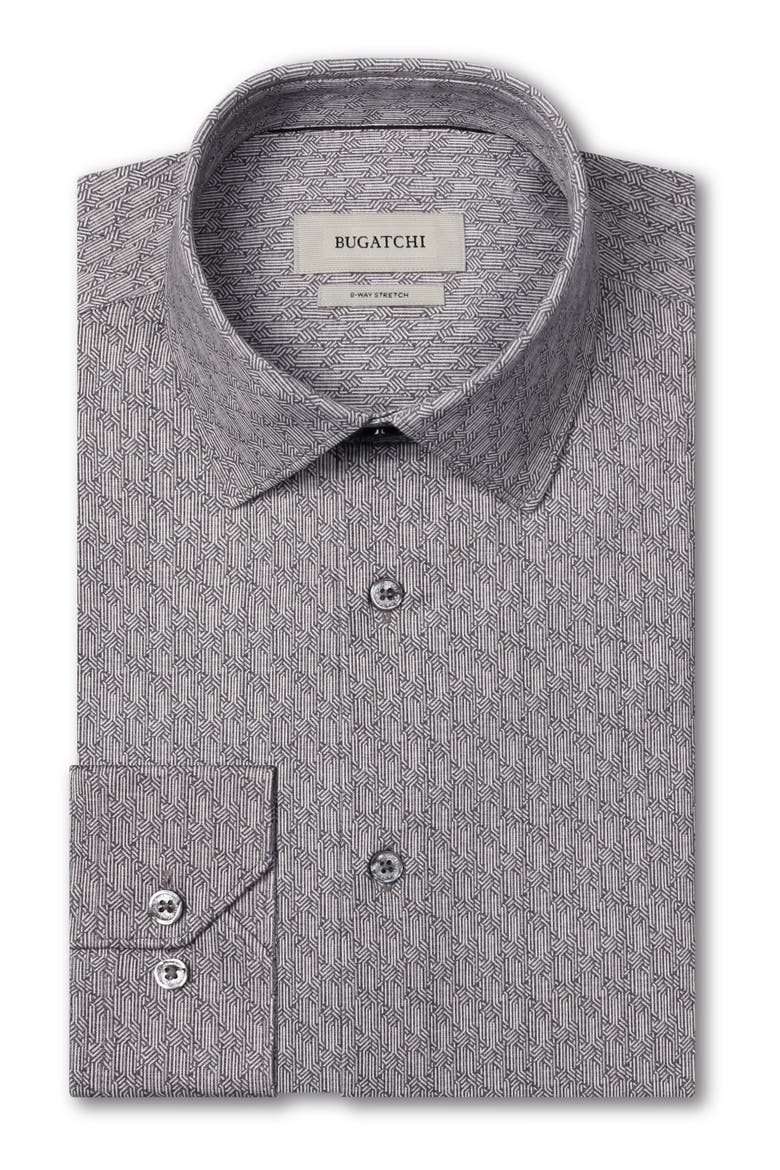 James OoohCotton Tech Long Sleeve Button Up Shirt, Alternate, color, CEMENT
