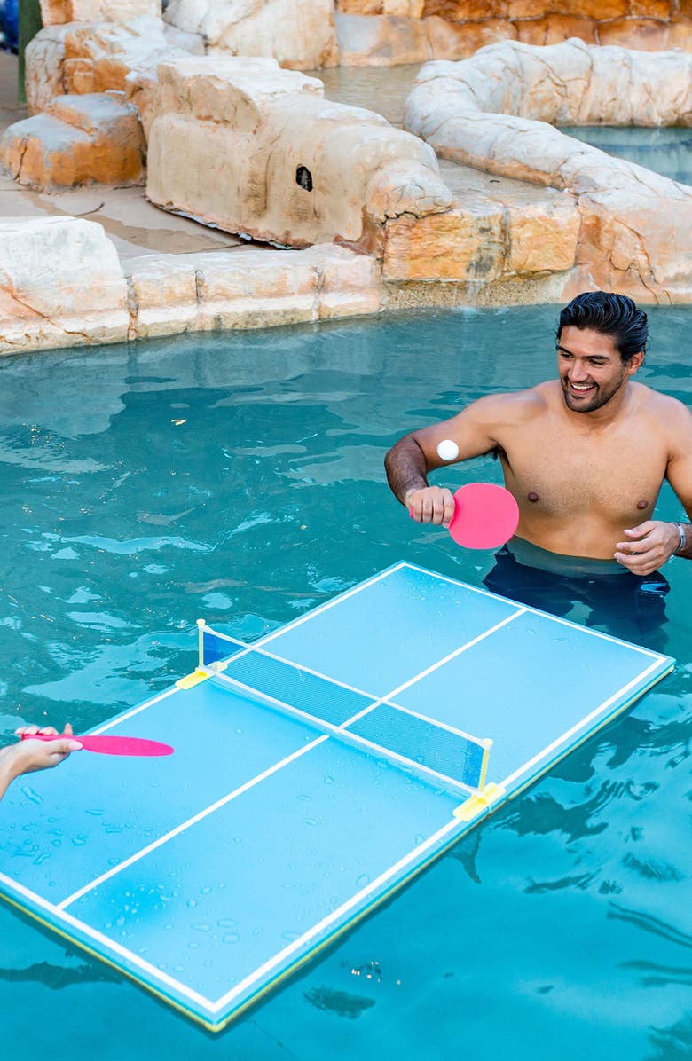 POOLCANDY Floating Tennis Table Pool Float, Alternate, color, 