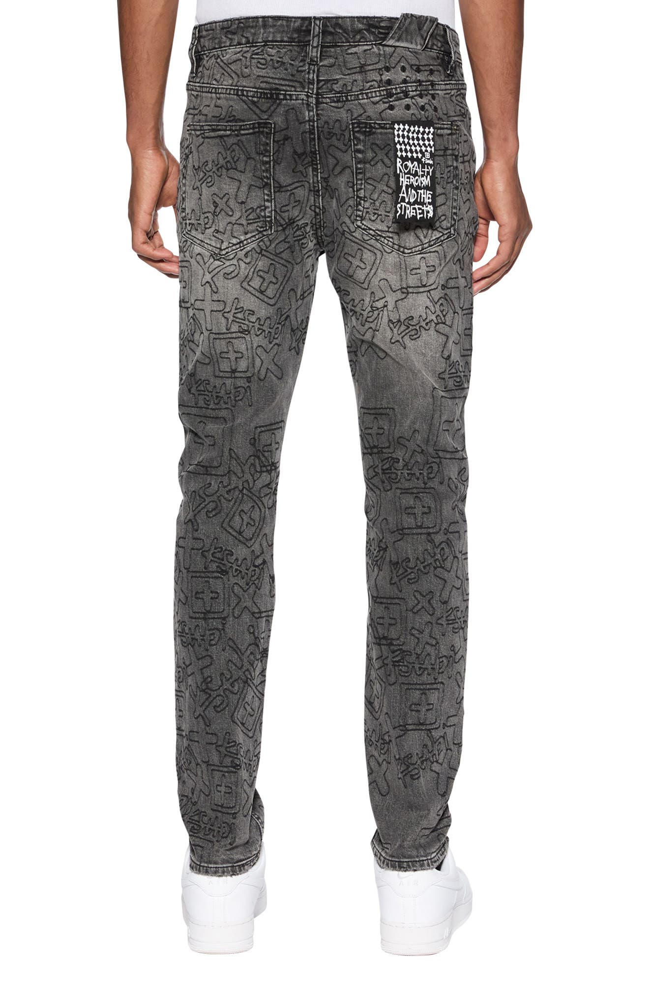 Ksubi Chitch Stencil Stitch Skinny Jeans (Men) | Nordstrom