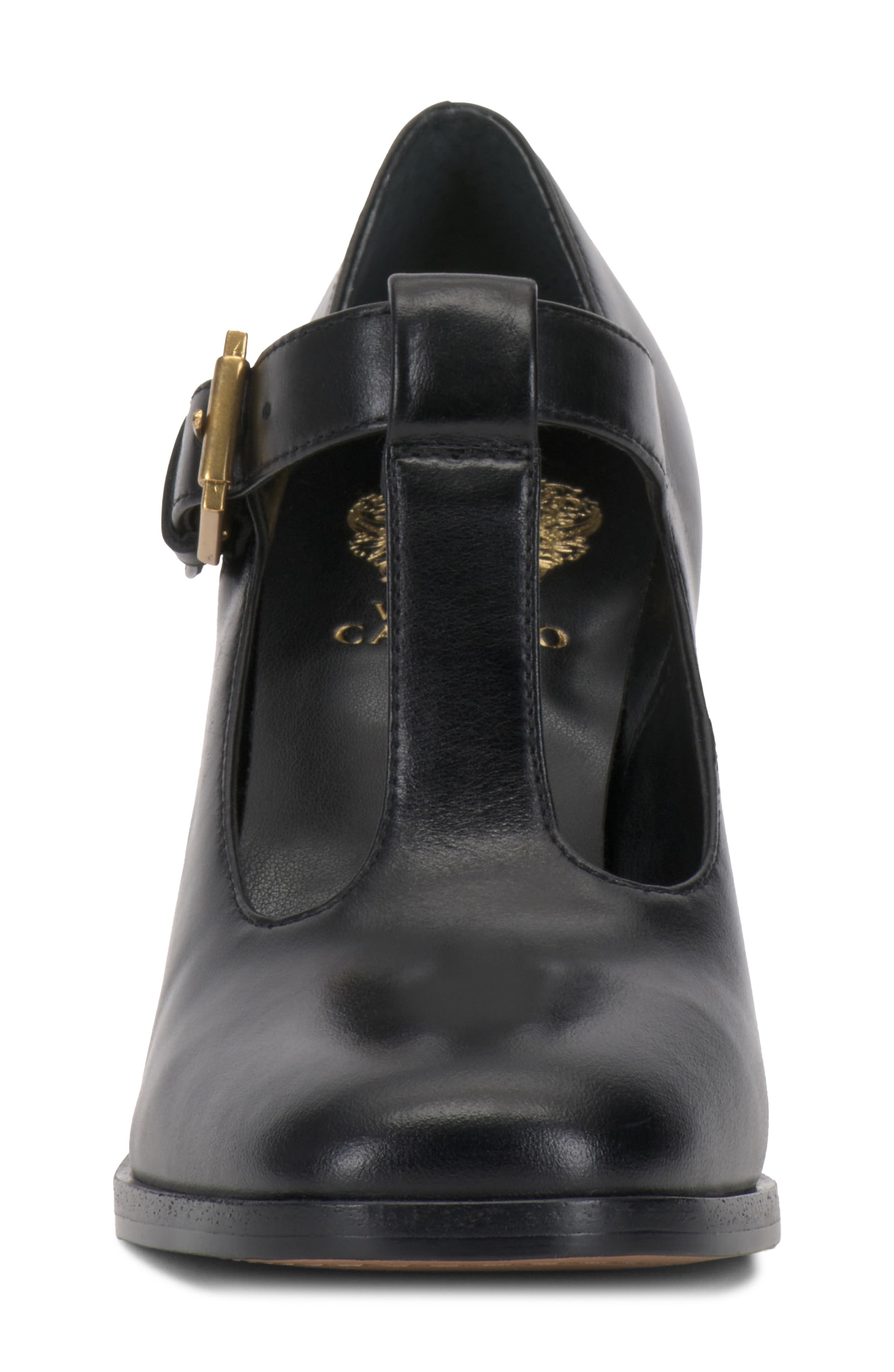 Micha T-Strap Pump, Alternate, color, BLACK