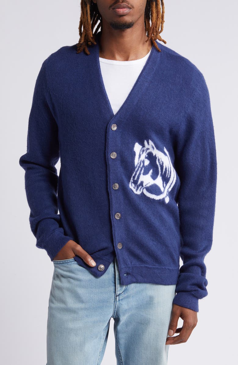 ONE OF THESE DAYS Collegiate Cardigan, Alternate, color, 
