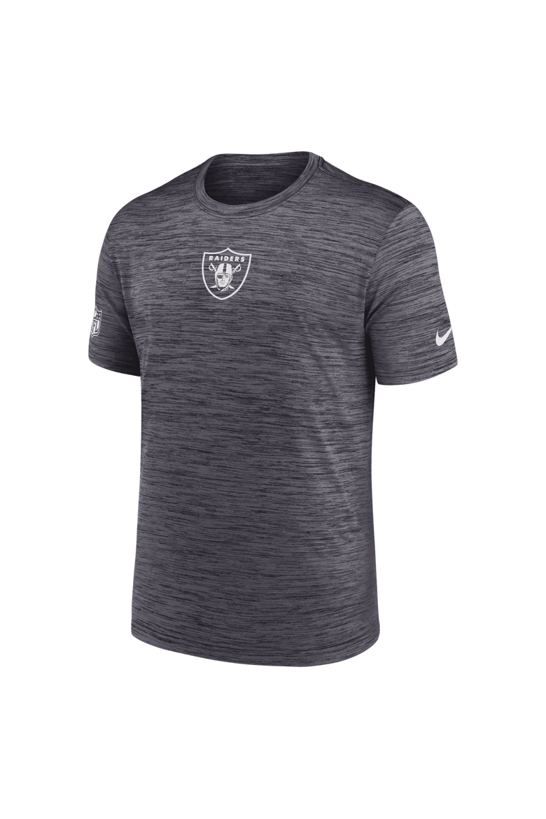 Men's Nike Black Las Vegas Raiders Big & Tall Sideline Velocity Performance T-Shirt, Alternate, color, Black