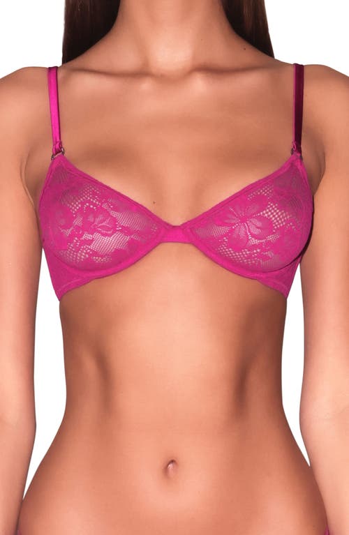 FLEUR DU MAL FLEUR DU MAL LE STRETCH LACE DEMI BRA