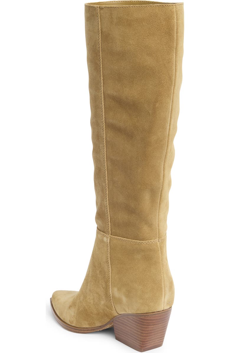 Marc Fisher LTD Challi Pointed Toe Knee High Boot, Alternate, color, Medium Natural