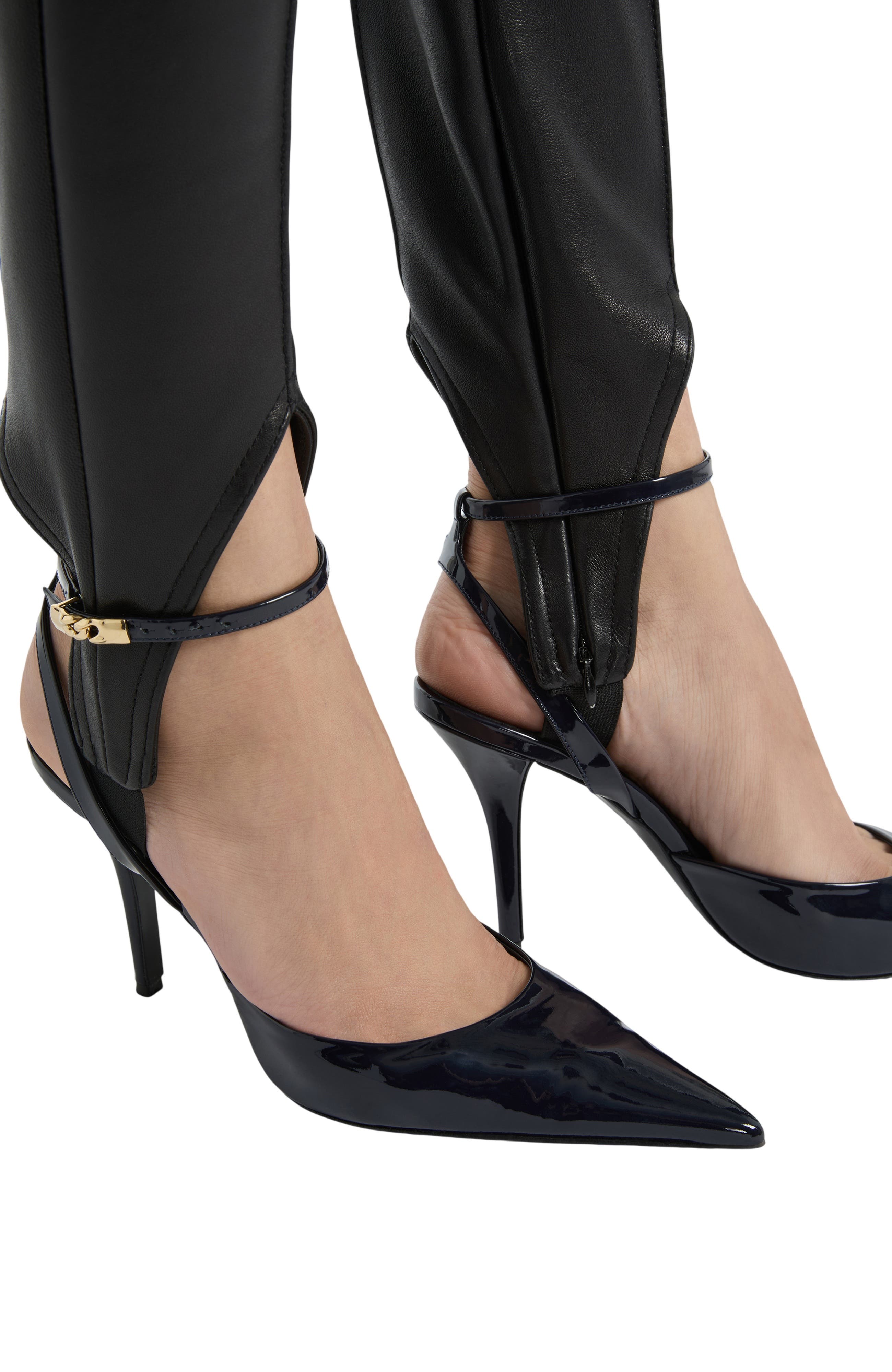 Patent Leather Strappy Courts, Alternate, color, blue