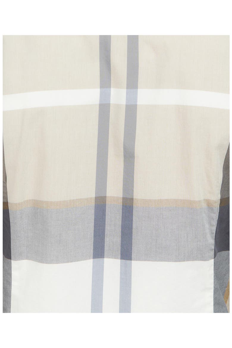 Harris Tailored Fit Plaid Cotton Button-Down Shirt, Alternate, color, AMBLE SAND TARTAN