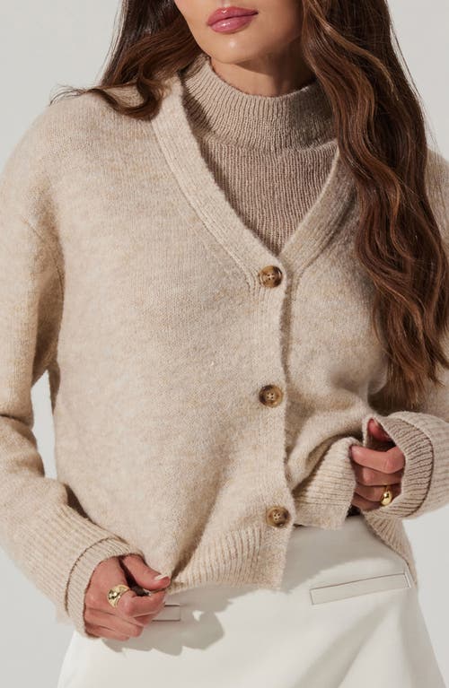 ASTR ASTR THE LABEL LAYERED TURTLENECK SWEATER