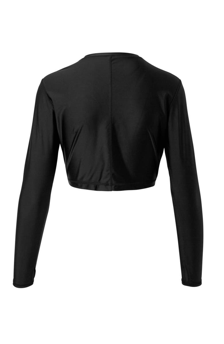 UV Skinz Active Swim Shrug, Alternate, color, Black