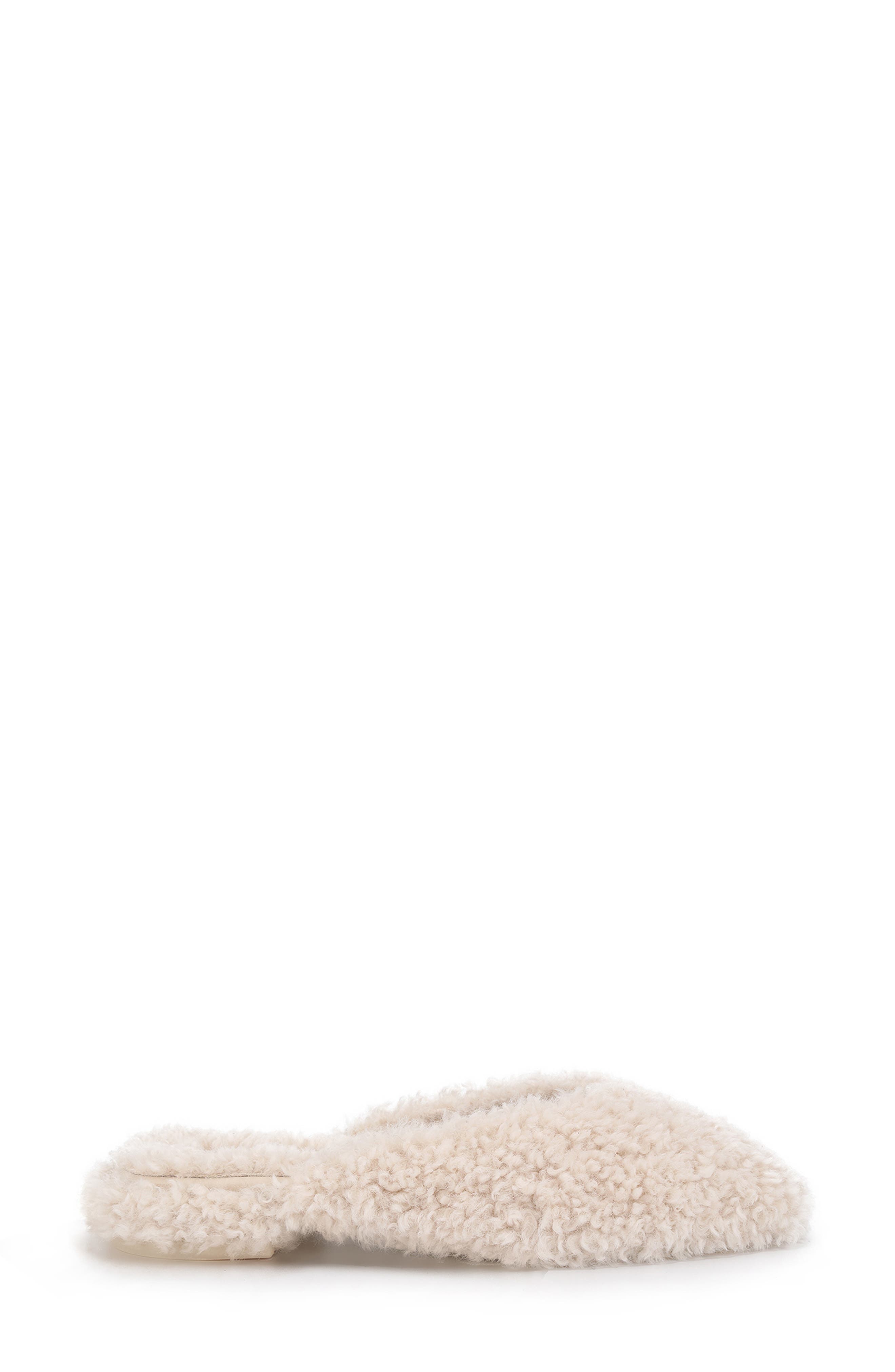 Yosi Samra Jessy Faux Shearling Scuff Slipper, Alternate, color, 