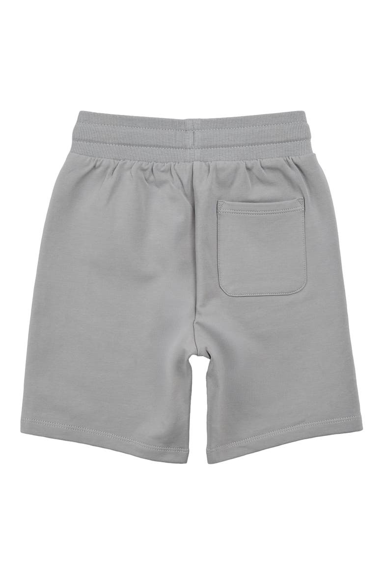 Kids' Stretch Organic Cotton French Terry Sweat Shorts, Alternate, color, DARK GREY