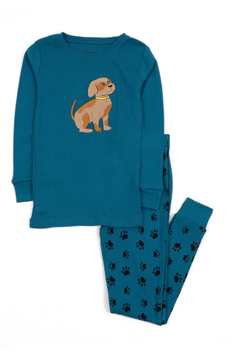 Two-Piece Cotton Printed Matching Family Pajamas, Coordinated Prints (Baby)