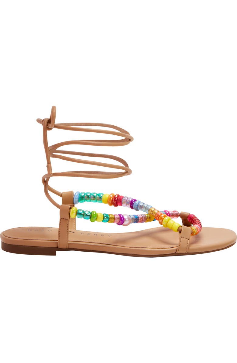 Katy Perry The Halie Bead Ankle Tie Sandal, Alternate, color,