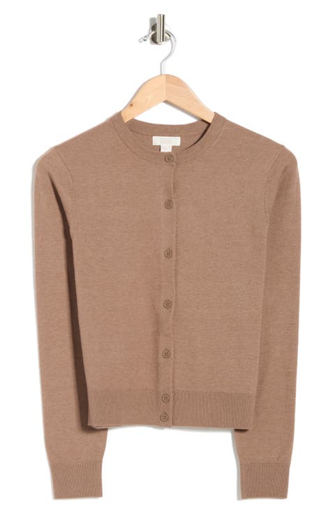 Crewneck Cardigan