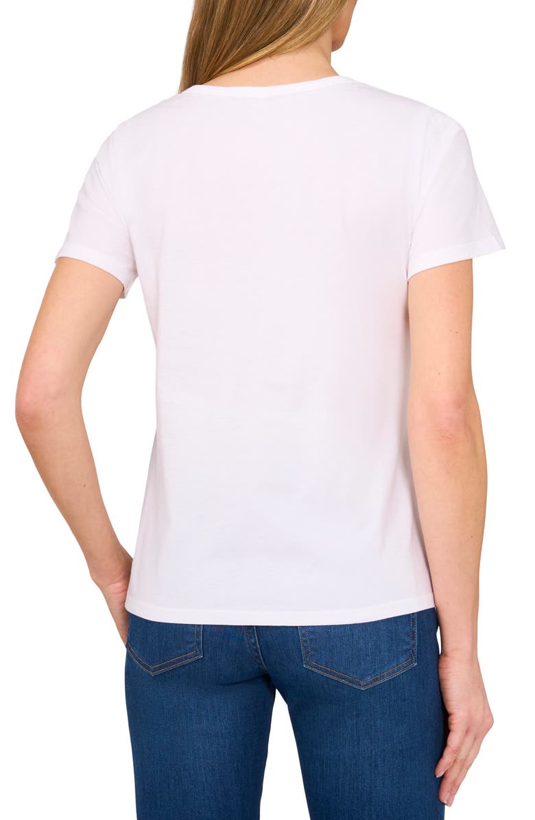 CeCe Flower Crewneck Cotton Graphic T-Shirt, Alternate, color, 