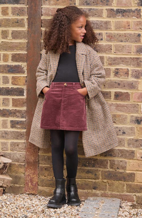 Next Kids' Houndstooth Coat In Multi