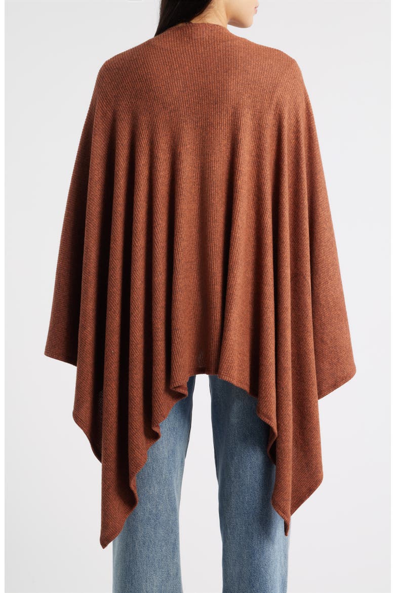 Rib Shawl, Alternate, color, RUST