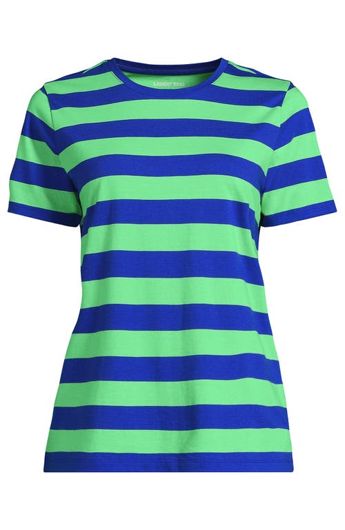 Lands' End Relaxed Supima Cotton Crew Neck T-shirt In Multi