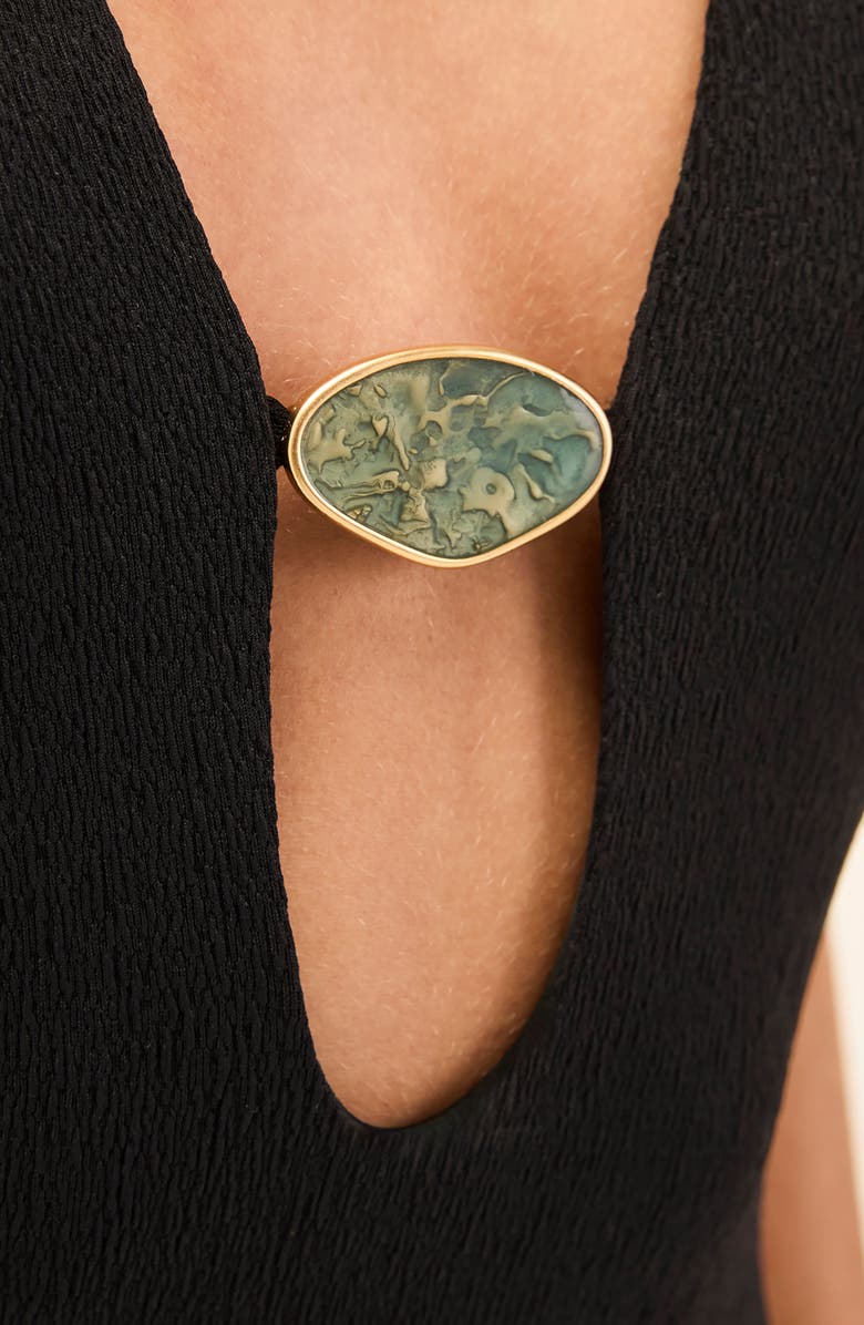 ViX Paula Hermanny Petra Babi One-Piece Swimsuit, Alternate, color, Black