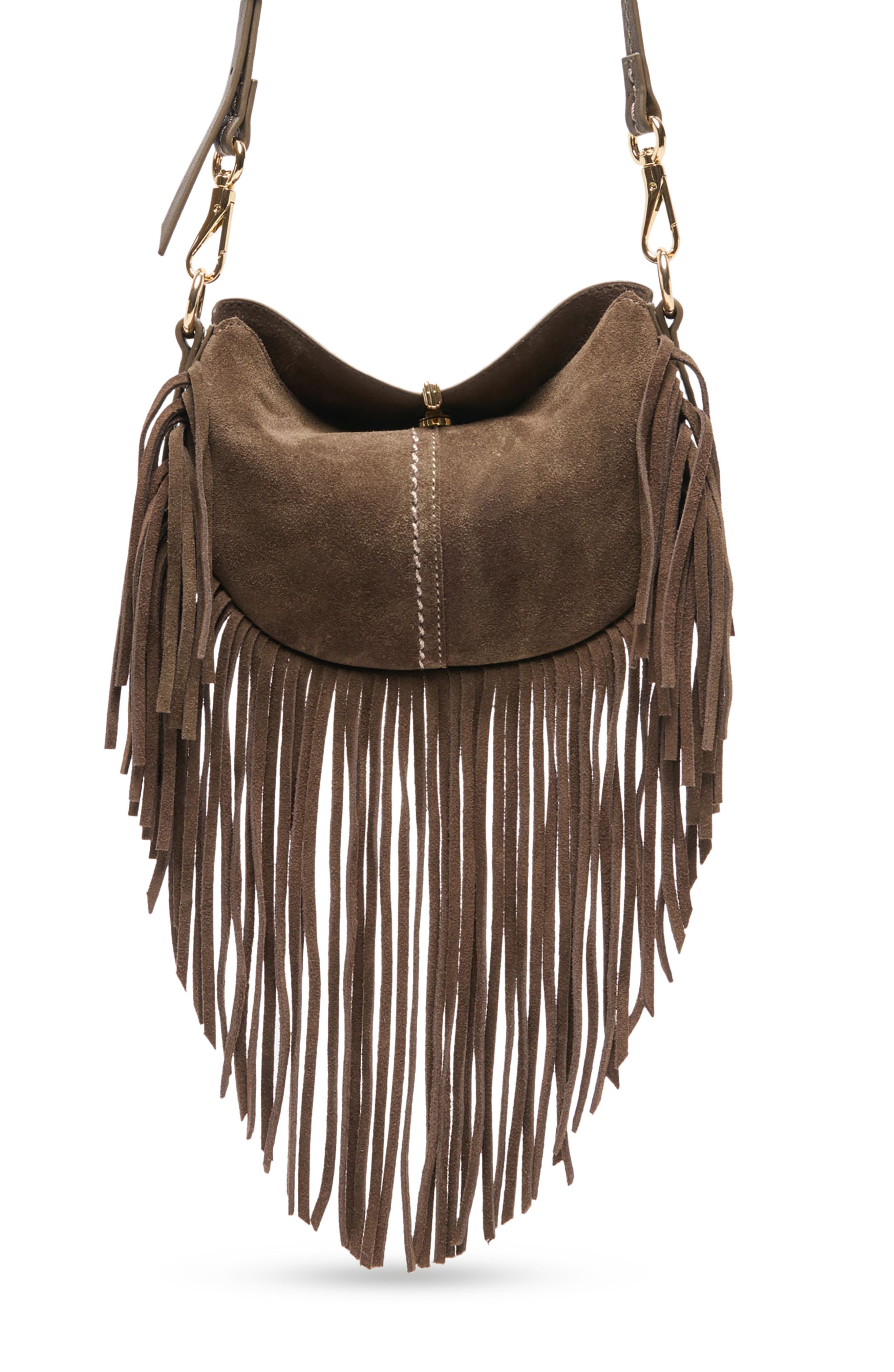 Benni Crossbody Bag, Main, color, DARK TAUPE
