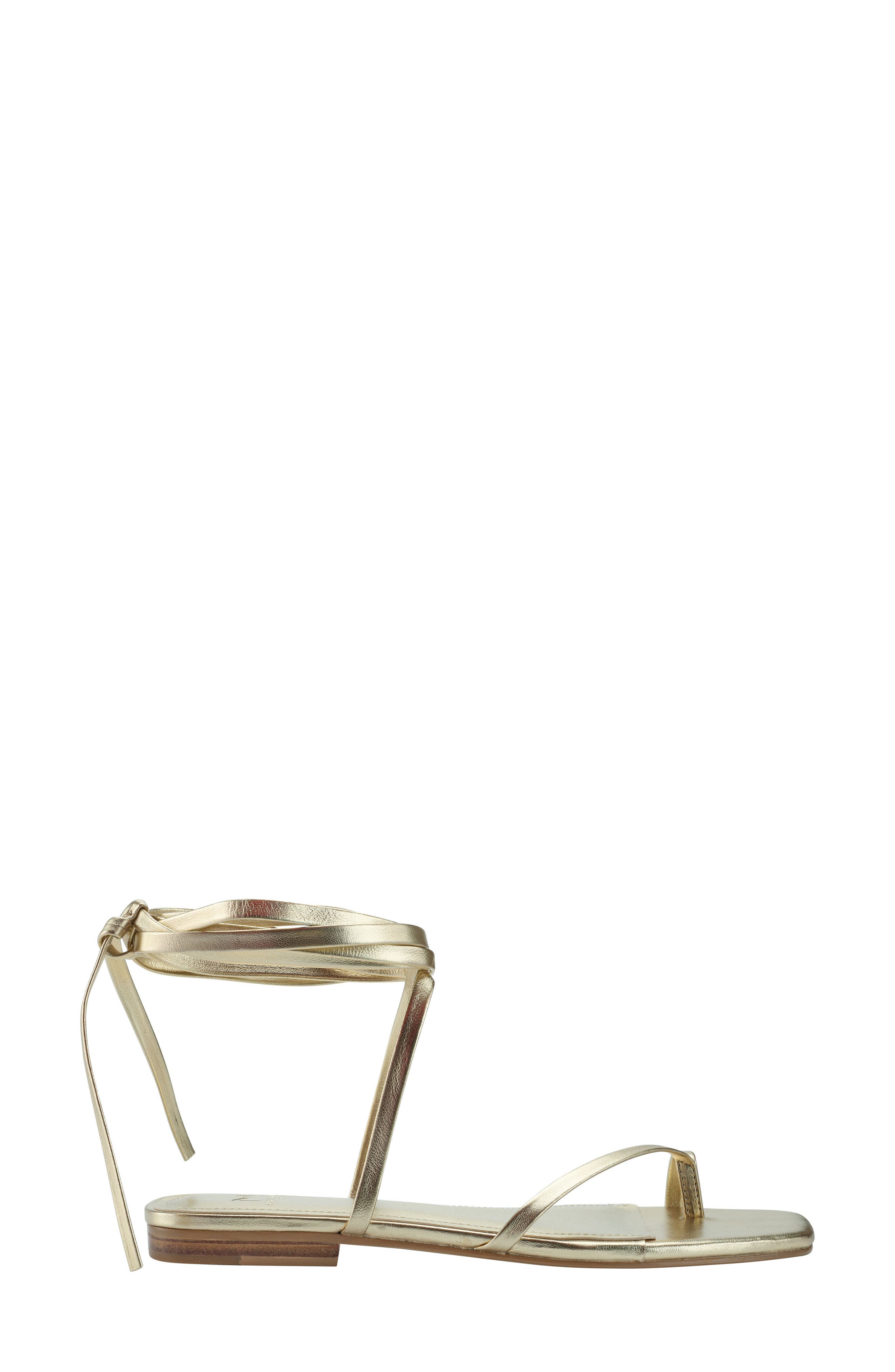 Mireya Ankle Strap Sandal, Alternate, color, GOLD 01