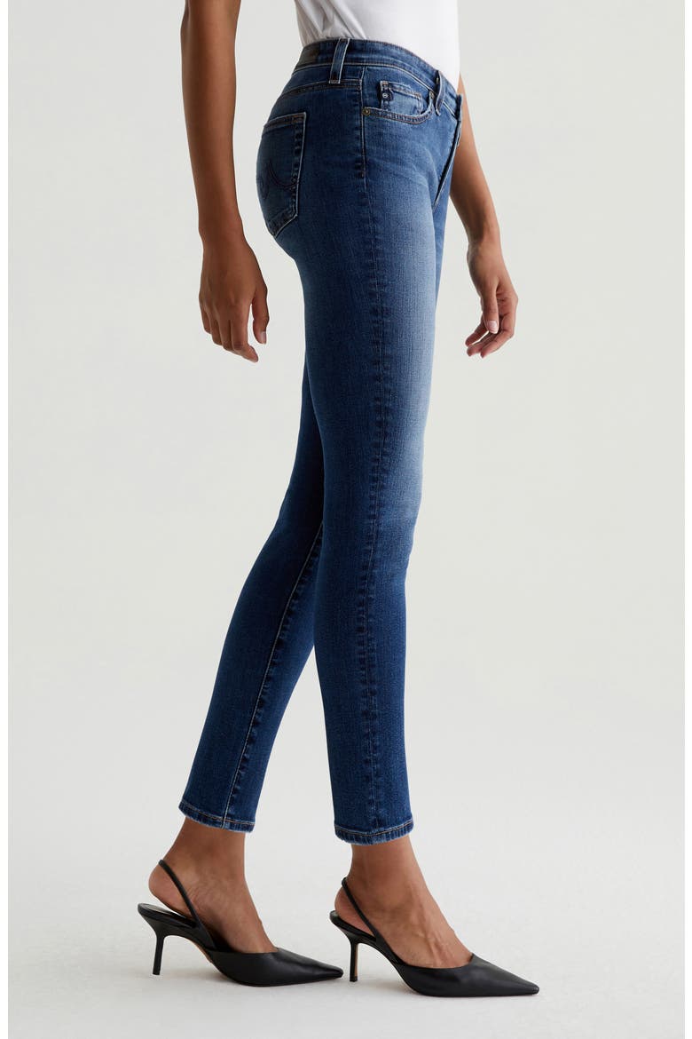 Prima Low Rise Ankle Cigarette Jeans, Alternate, color, ABERDEEN