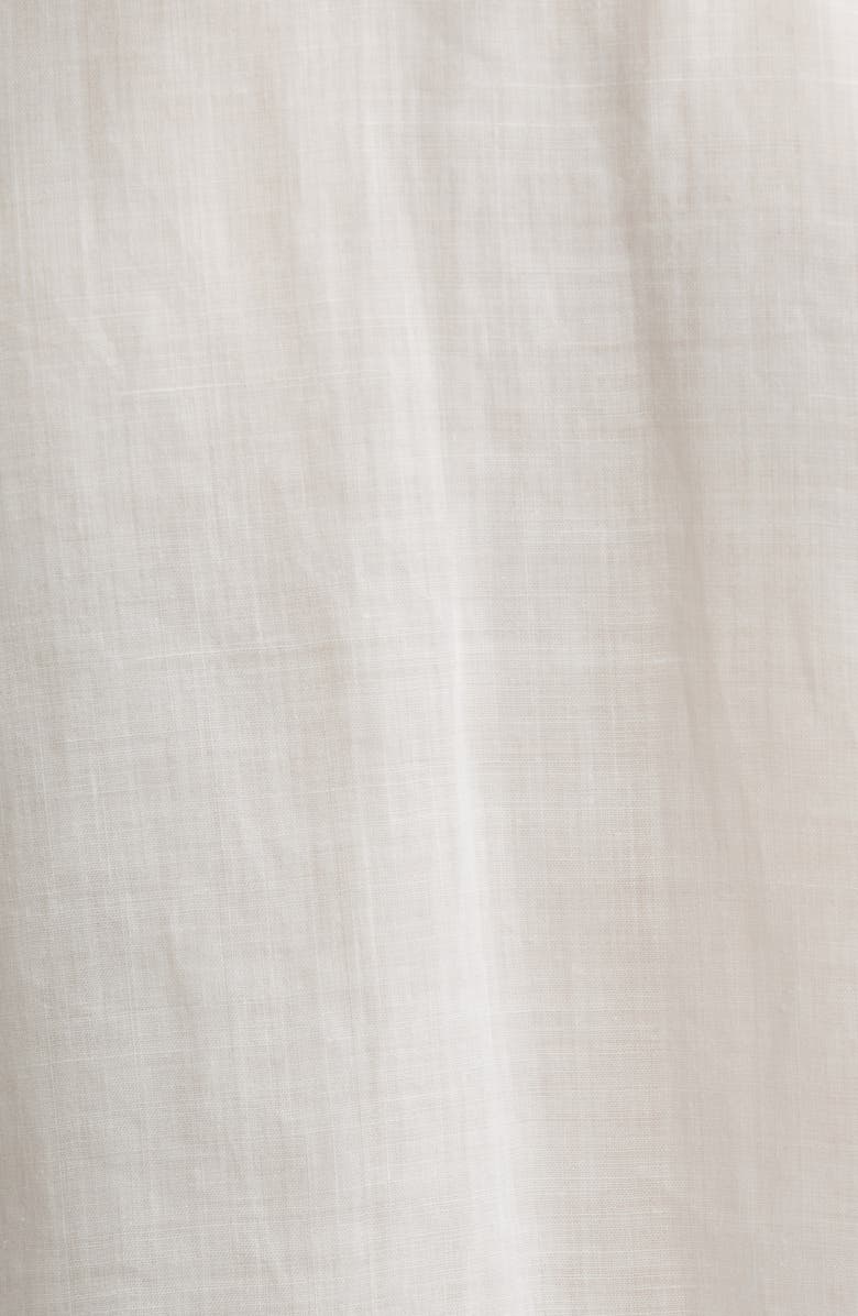 FRAME The Embroidered Ramie Top, Alternate, color, White