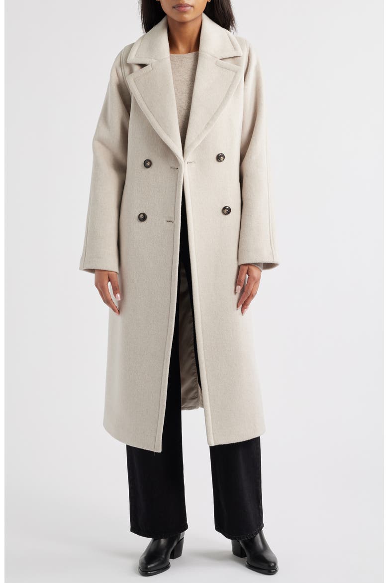 Tie Waist Coat, Alternate, color, DOVE