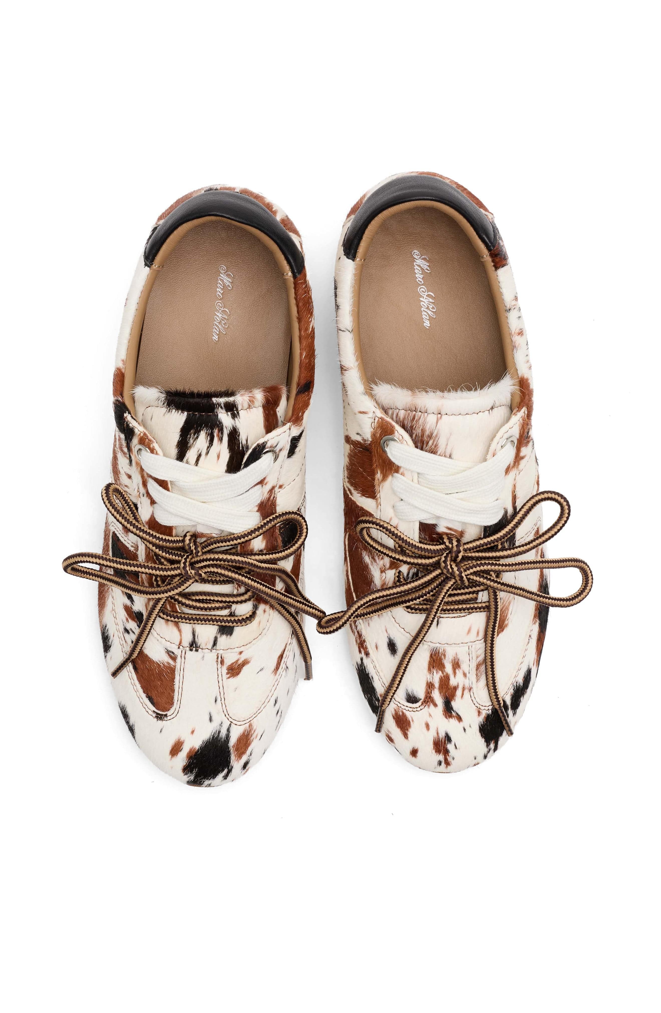 MARC NOLAN Colette Lace-Up Sneakers, Alternate, color, Dark Horse