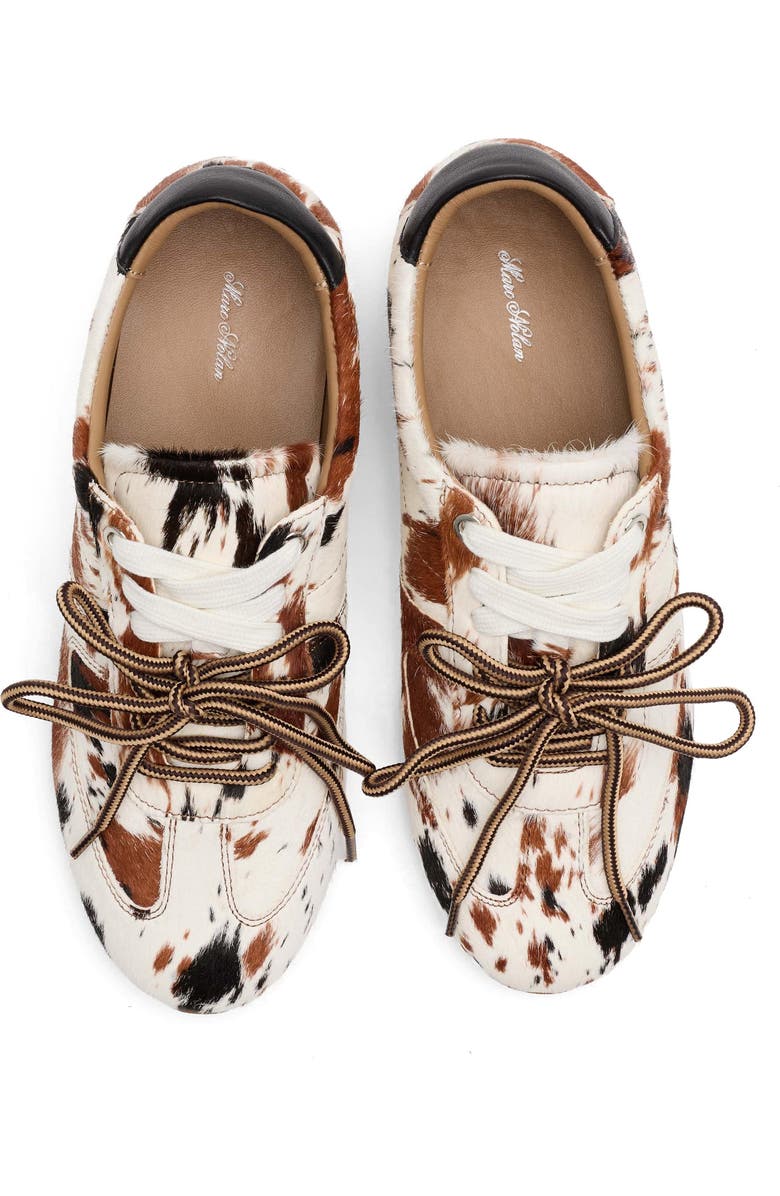 MARC NOLAN Colette Lace-Up Sneakers, Alternate, color, Dark Horse