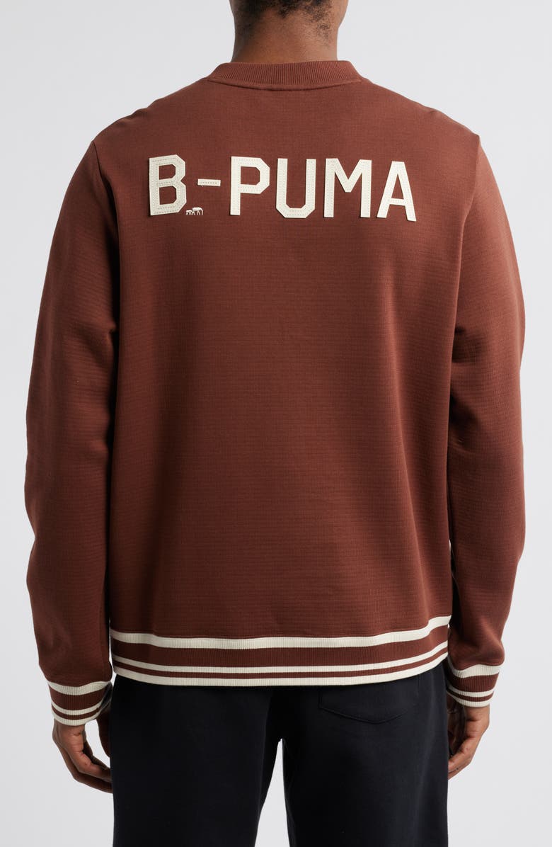 PUMA x The Brooklyn Circus V-Neck Sweatshirt, Alternate, color, 