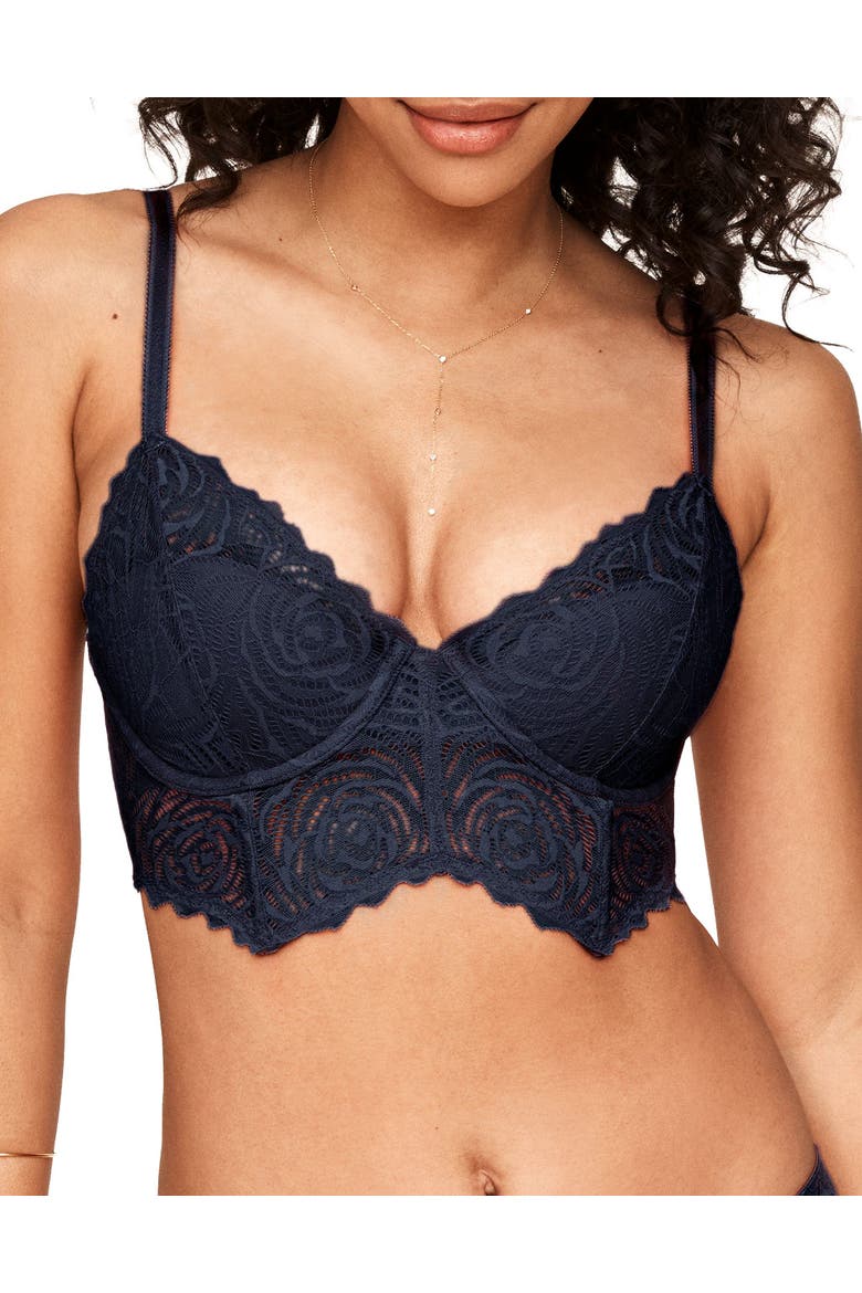 Lucinda Contour Demi Bra, Main, color, Dark blue