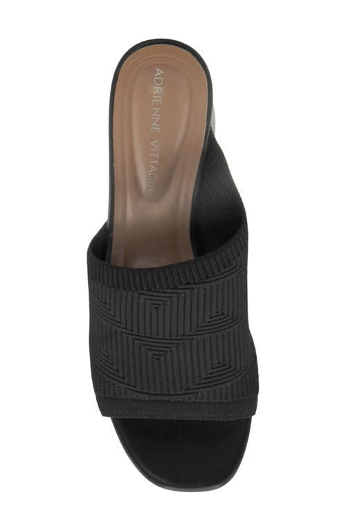 Adrienne Vittadini Andreas Mule In Black Str