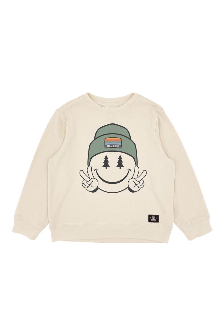 Kids' Take a Hike Hacci Knit Pullover, Main, color, NATURAL