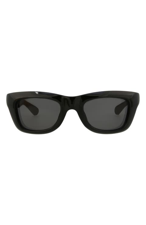 49mm Rectangular Sunglasses