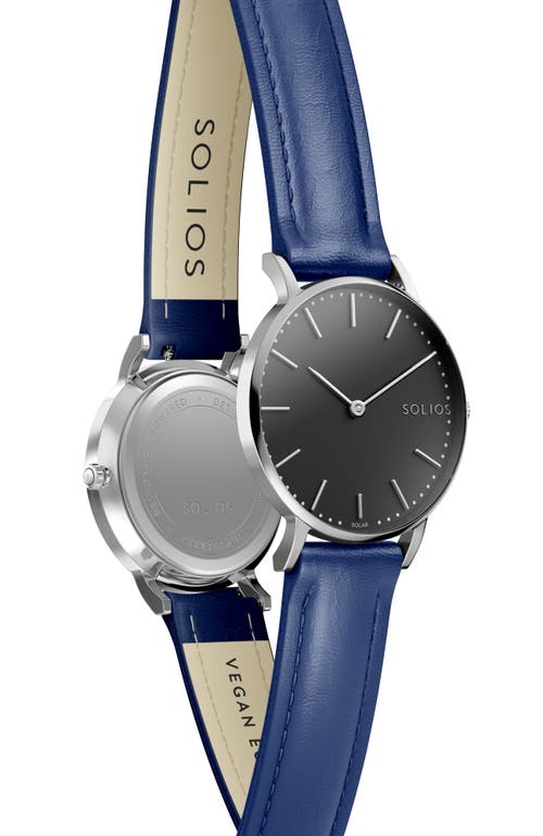 Solios Watches The Solar Classic | Black Dial