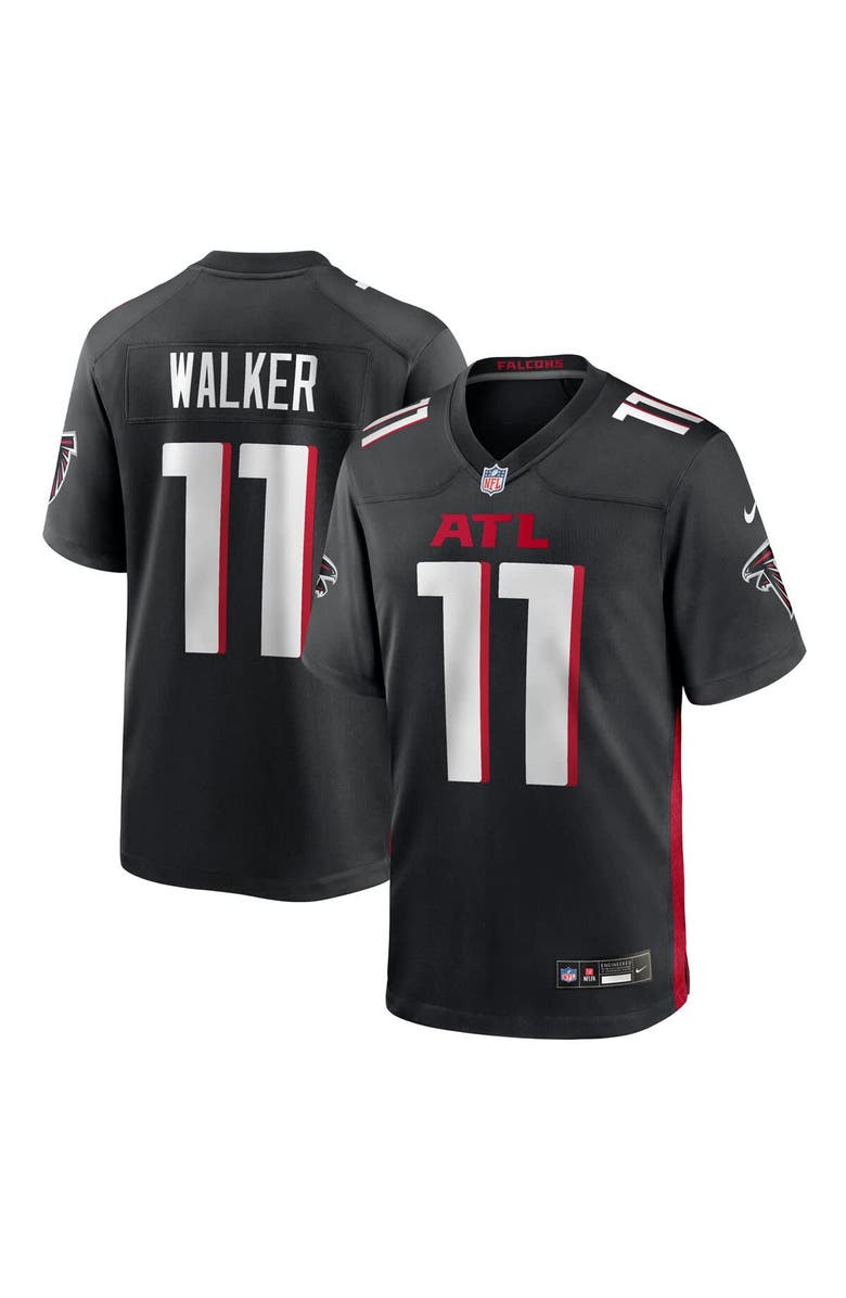 Nike Men's Nike Jalon Walker Black Atlanta Falcons 2025 NFL Draft First Round Pick Game Jersey, Alternate, color, Black