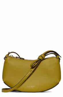 loop pebble leather crossbody bag