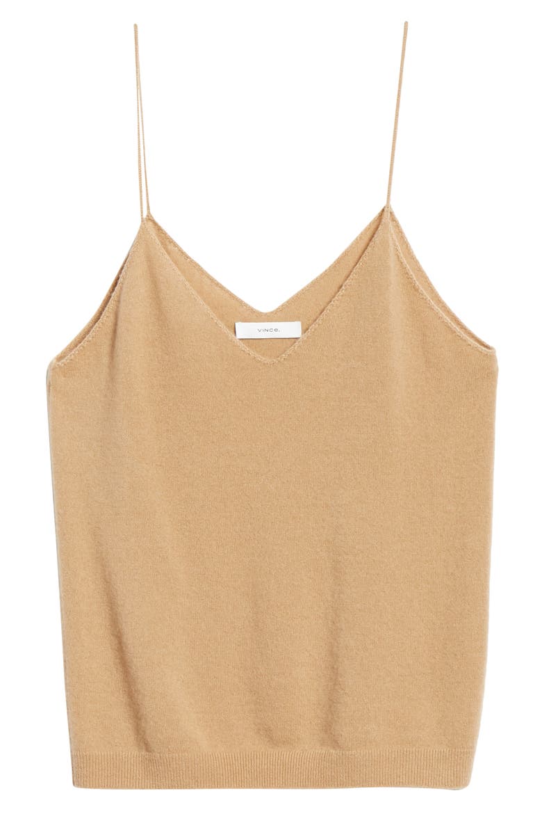 Cashmere Camisole, Alternate, color, LIGHT DUNE