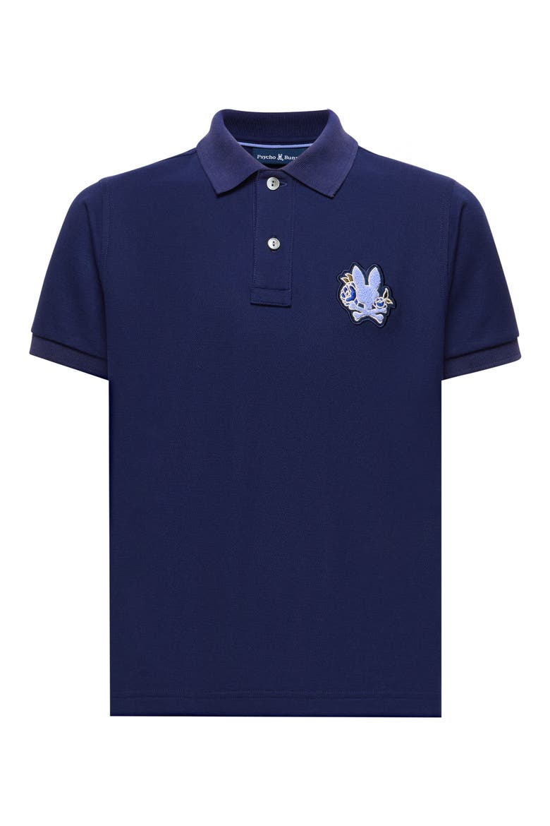 Kids' Auguste Piquè Polo, Main, color, EVENING BLUE
