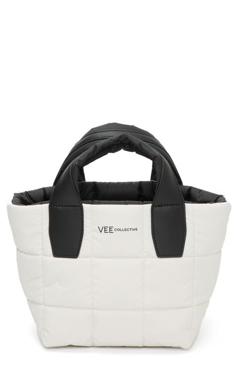 Mini Porter Water Resistant Quilted Recycled Nylon Tote