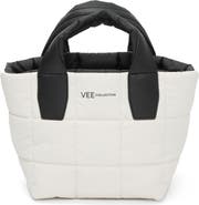 VeeCollective Mini Porter Water Resistant Quilted Recycled Nylon Tote