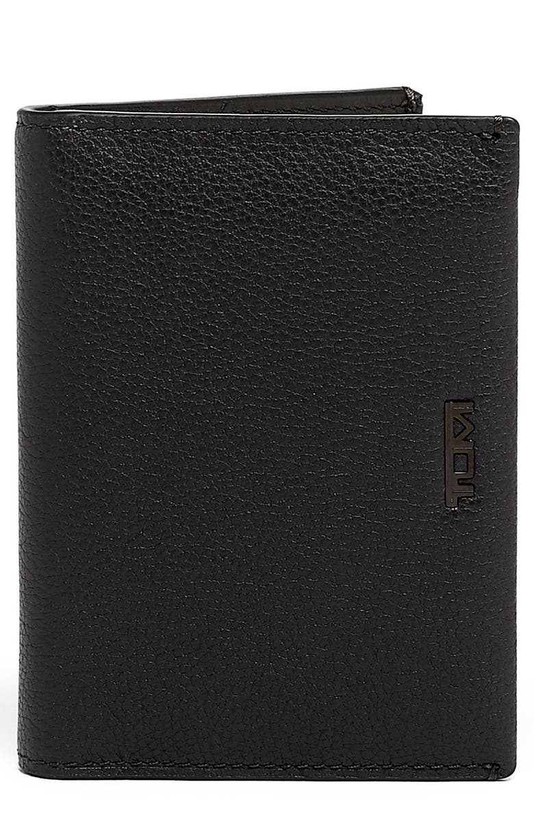 TUMI L-Fold Leather Wallet, Main, color, 