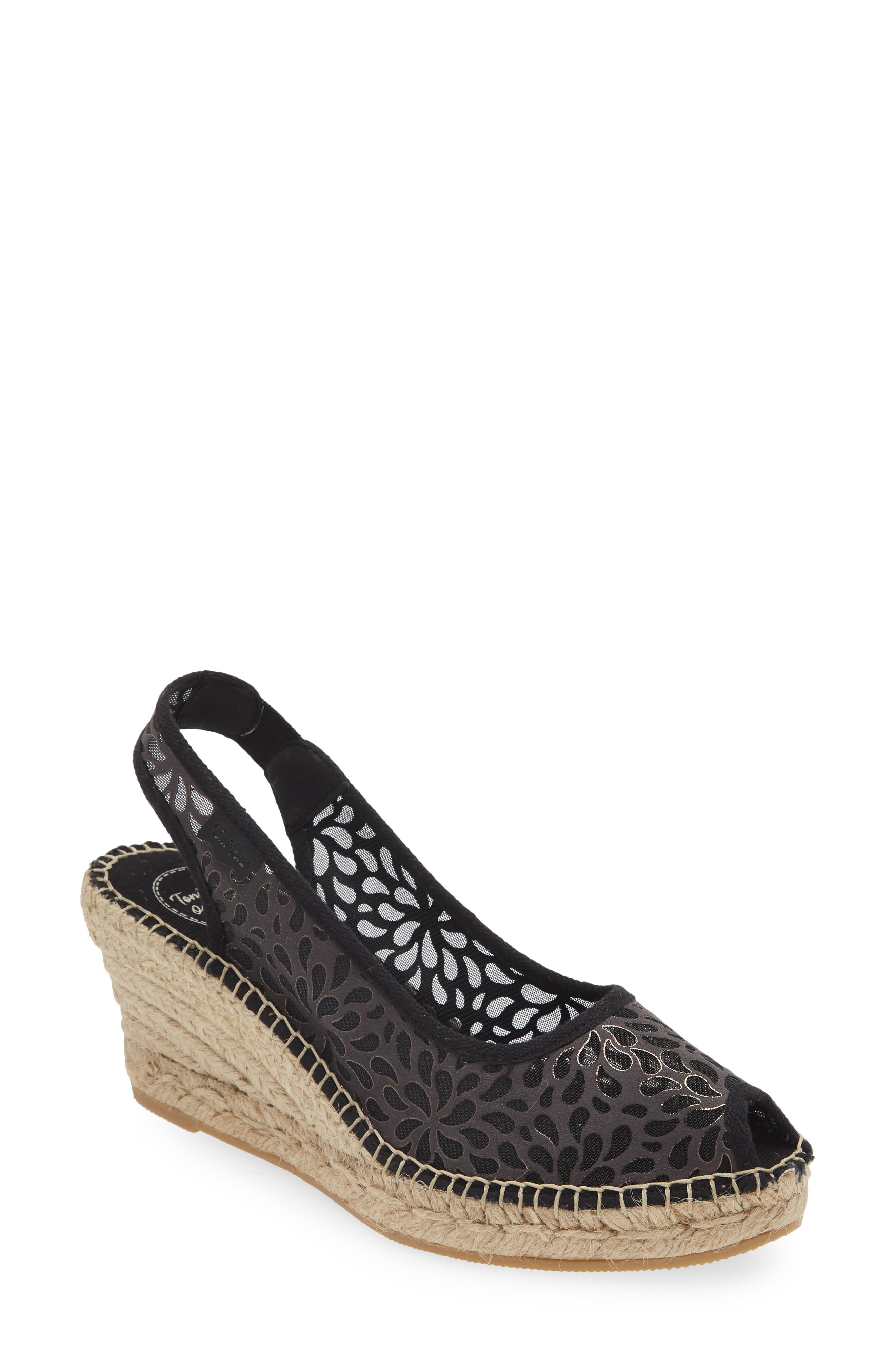Toni Pons Bea Slingback Wedge Espadrille Sandal, Main, color, 