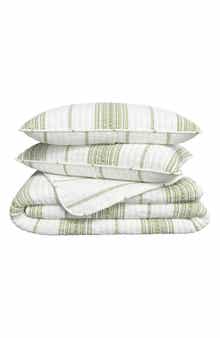 Woven & Weft Farmhouse Stripe Quilt Set