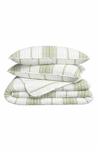 Woven & Weft Farmhouse Stripe Quilt Set