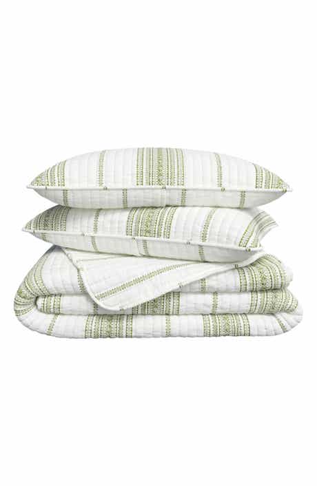 Woven & Weft Farmhouse Stripe Quilt Set