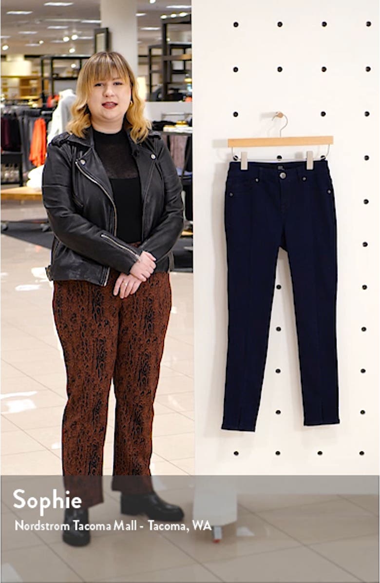 Butter Split Cuff Jeggings, sales video thumbnail