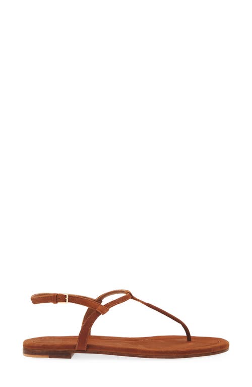 Reformation Thea T-strap Sandal In Red