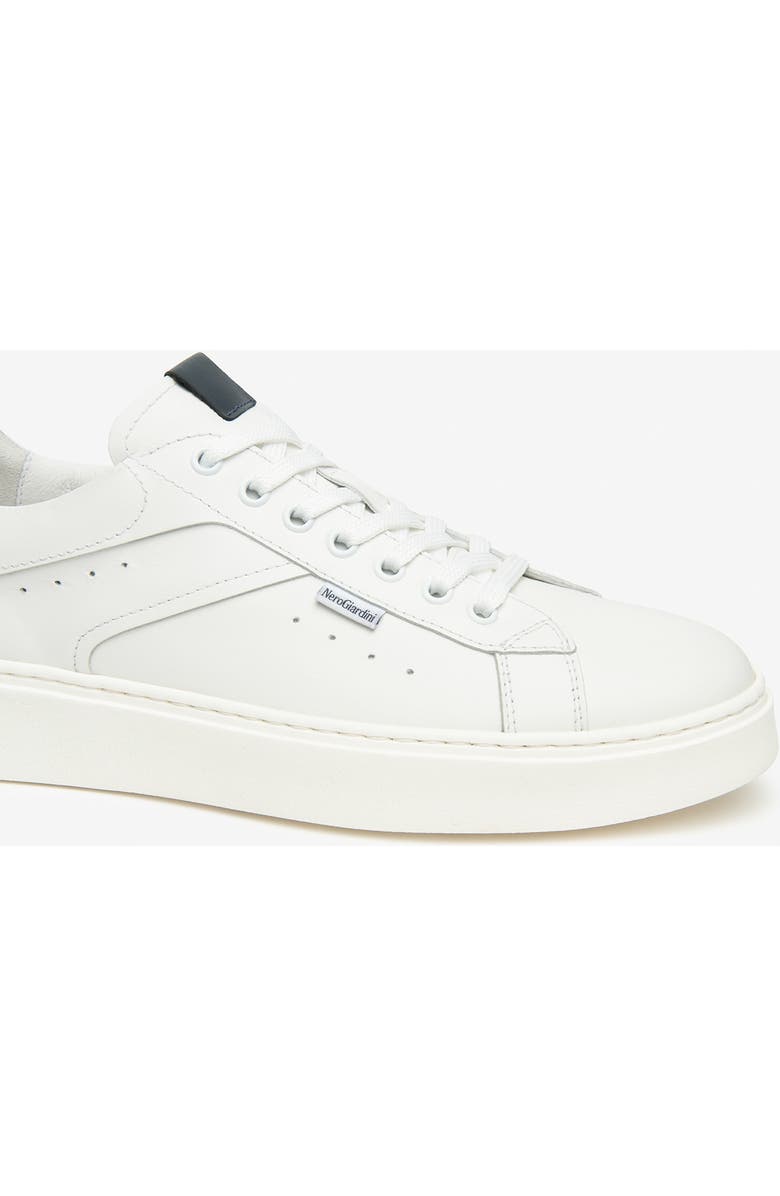 NeroGiardini Low Top Sneaker, Alternate, color, White