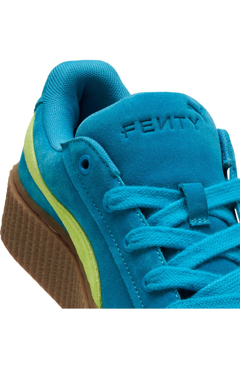 PUMA x FENTY Creeper Sneaker, Alternate, color, Speed Blue-Lime Pow-Gum